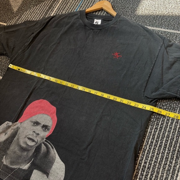 Vintage Akomplice Dave Chappelle Tyrone Biggums T-Shirt Black Size 2XL - Picture 8 of 9
